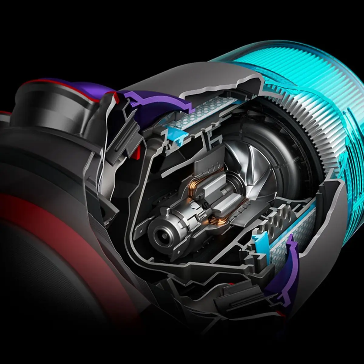 Dyson Gen5detect Absolute aspirapolvere senza filo Viola/Nichel — foto 3