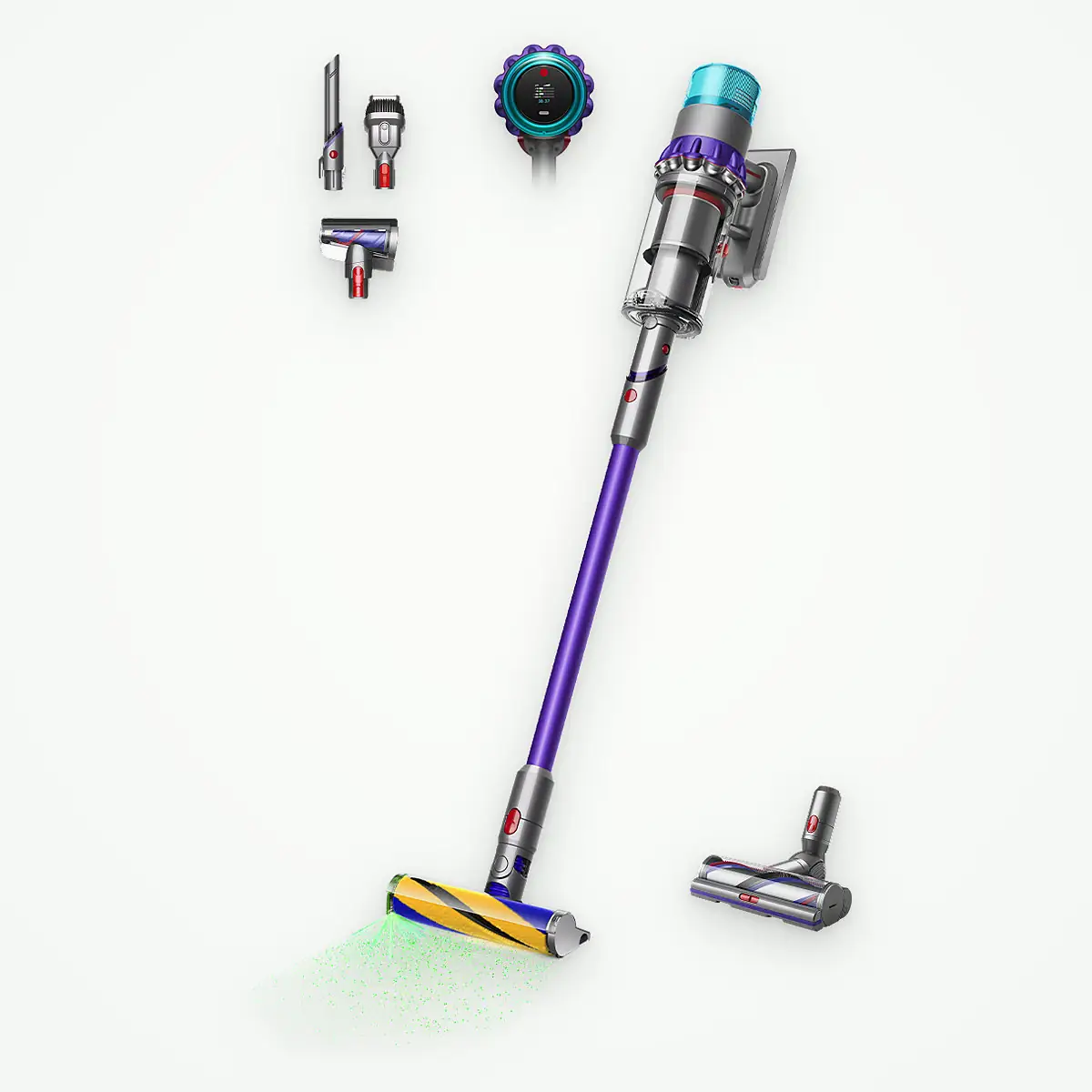 Dyson Gen5detect Absolute aspirapolvere senza filo Viola/Nichel