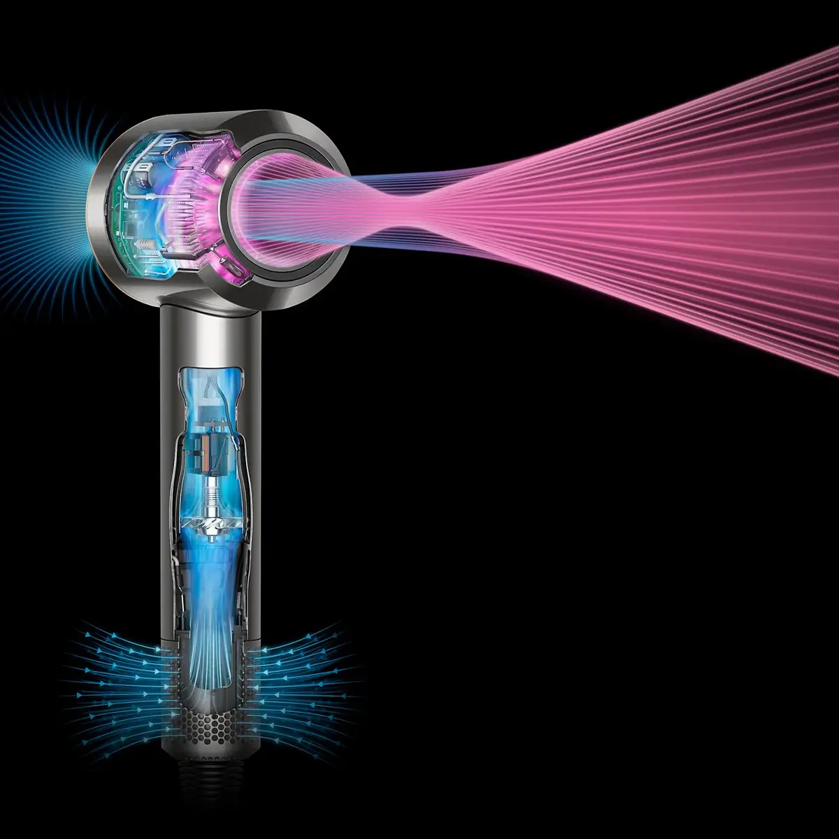 Dyson Supersonic asciugacapelli Blu di Prussia/Rame — foto 4