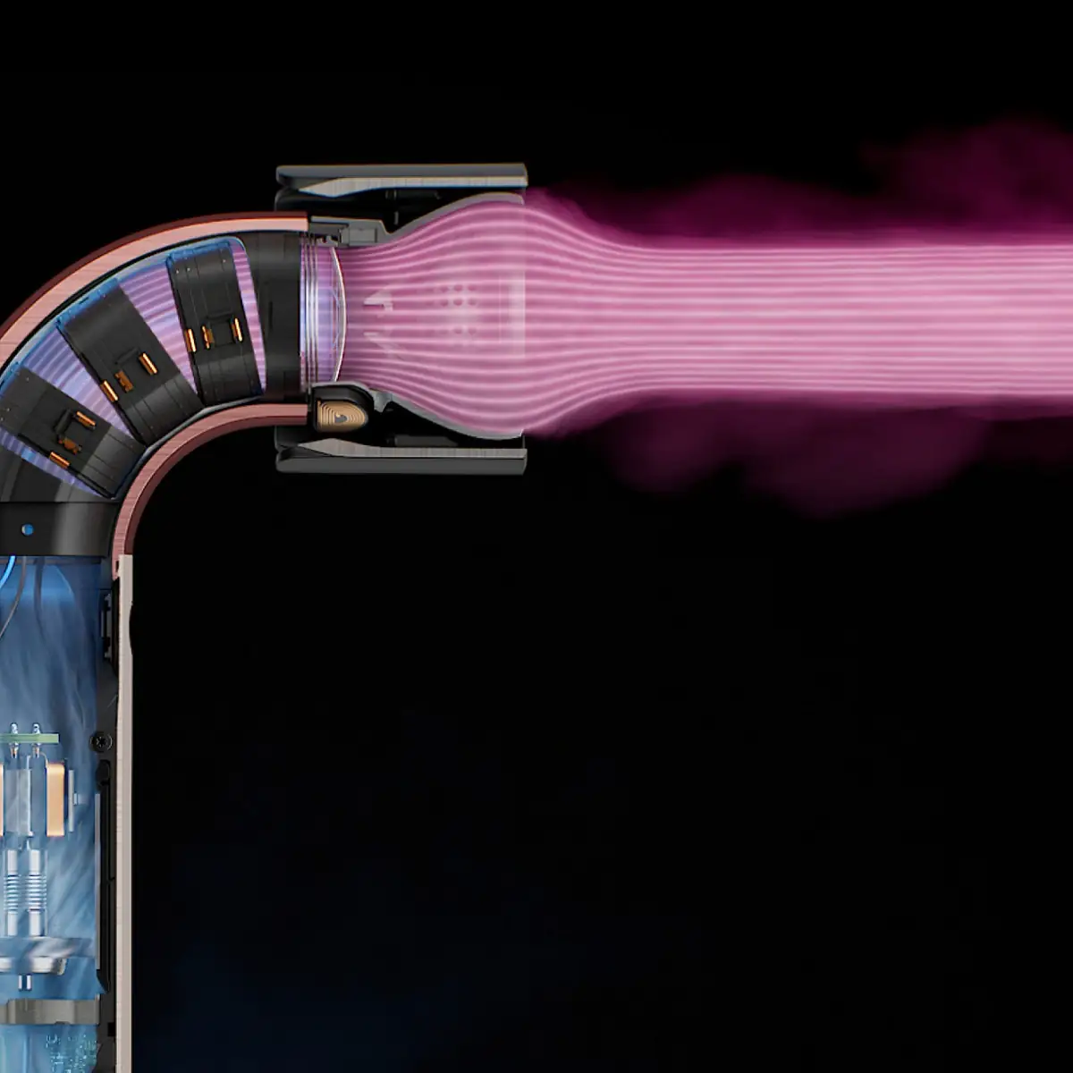 Dyson Supersonic r asciugacapelli Rosa cipria/Oro rosa — foto 9