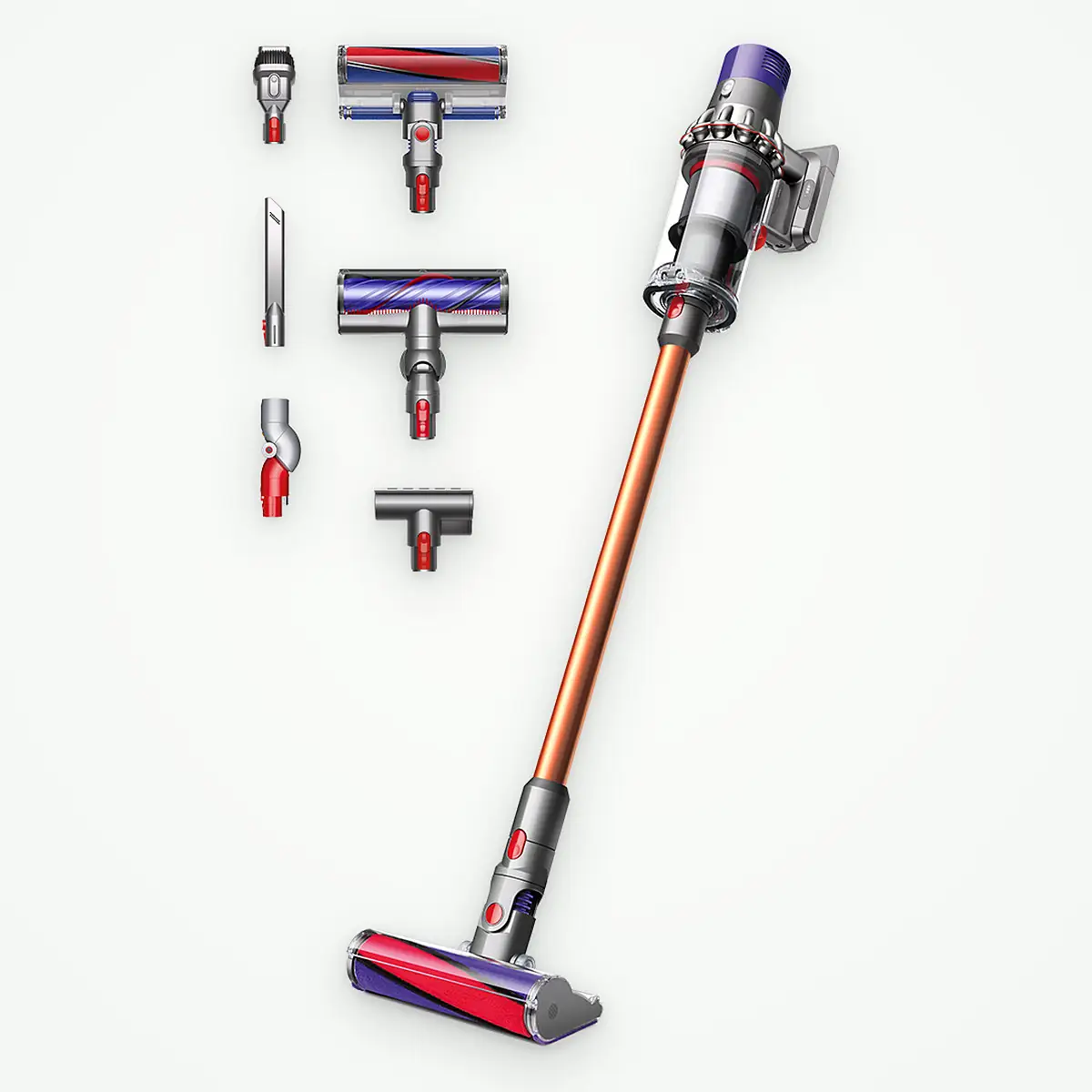 Dyson V10 Absolute aspirapolvere senza filo Rame/Nichel