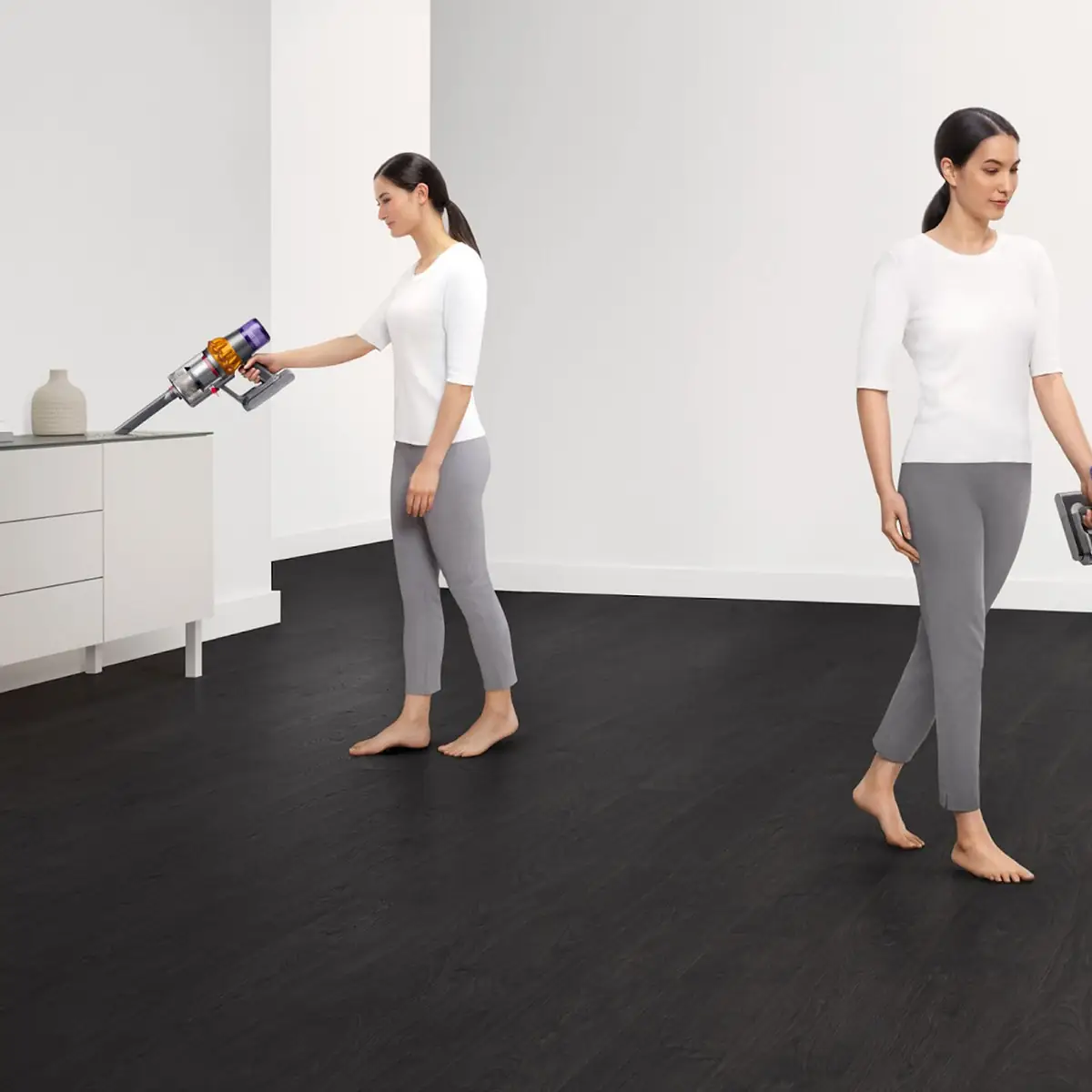 Dyson V15 Detect Absolute aspirapolvere senza filo Giallo/Nichel — foto 2