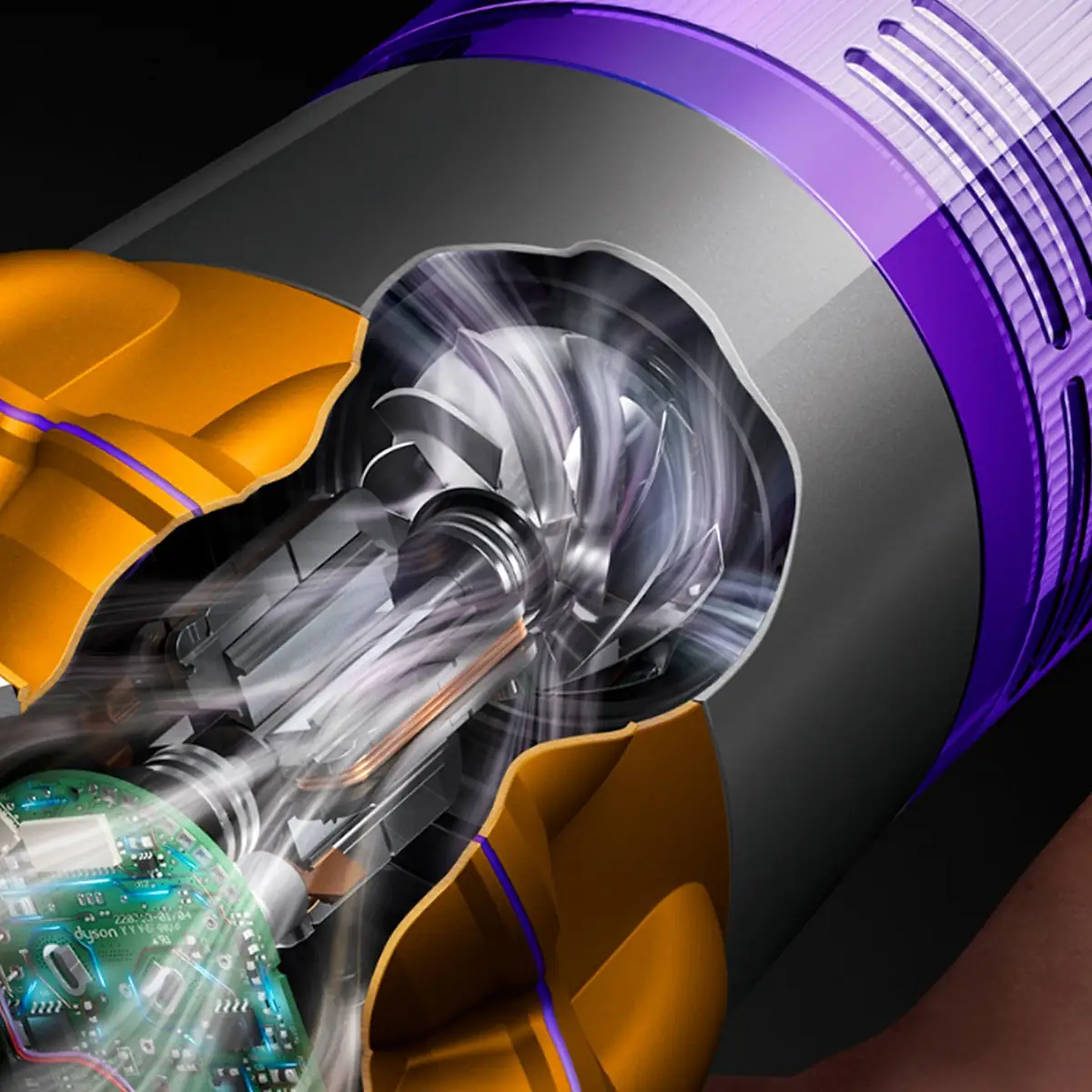 Dyson V15 Detect Absolute aspirapolvere senza filo Giallo/Nichel — foto 6