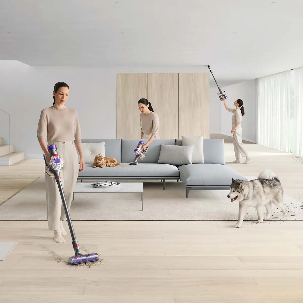 Dyson V8 Absolute aspirapolvere senza filo Argento/Nichel — foto 2