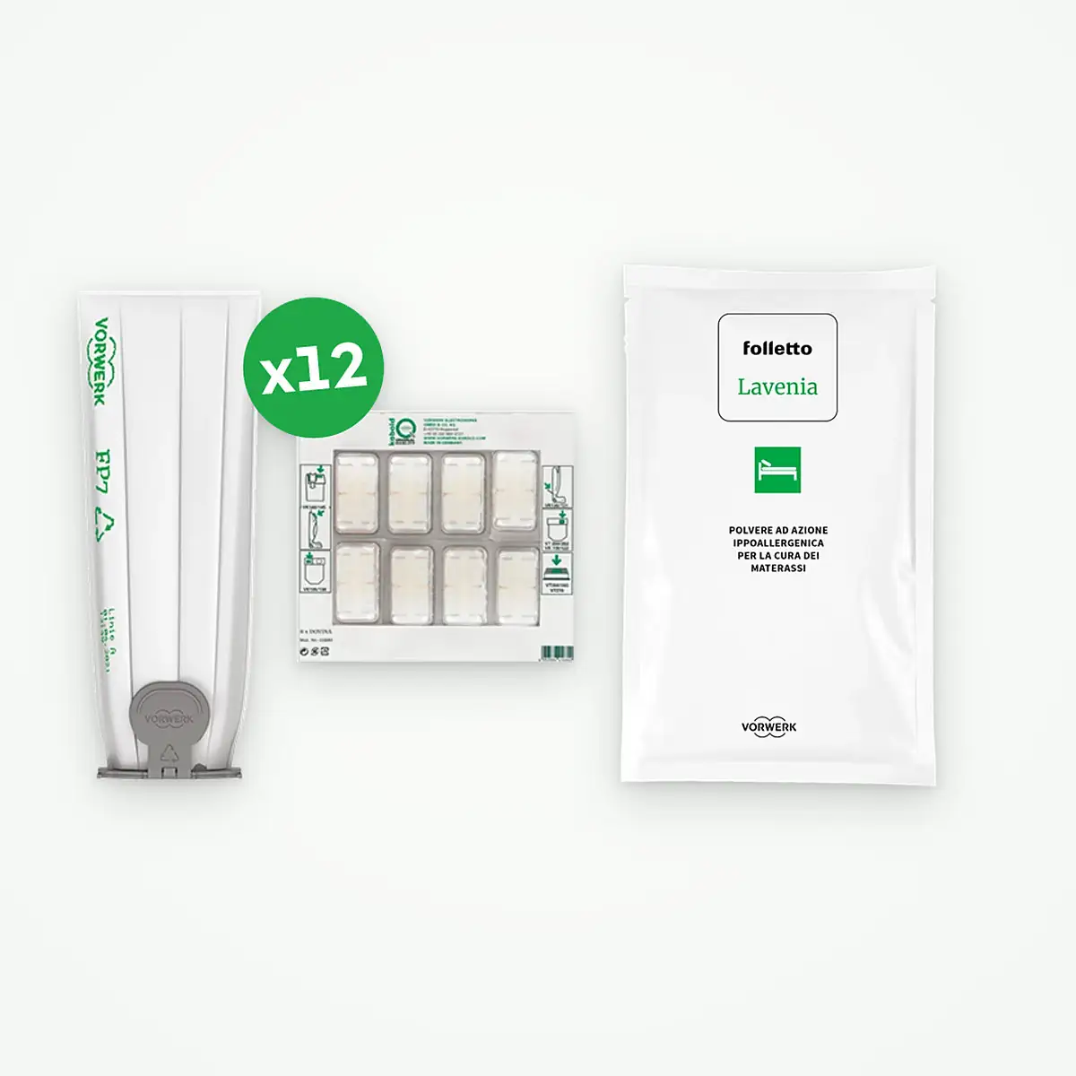 Folletto set Materassi e imbottiti per VK7s