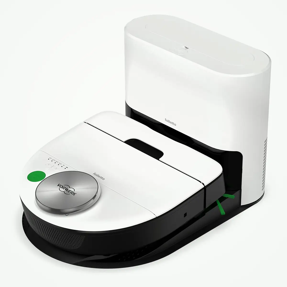 Folletto VR7s robot aspirapolvere con base di svuotamento